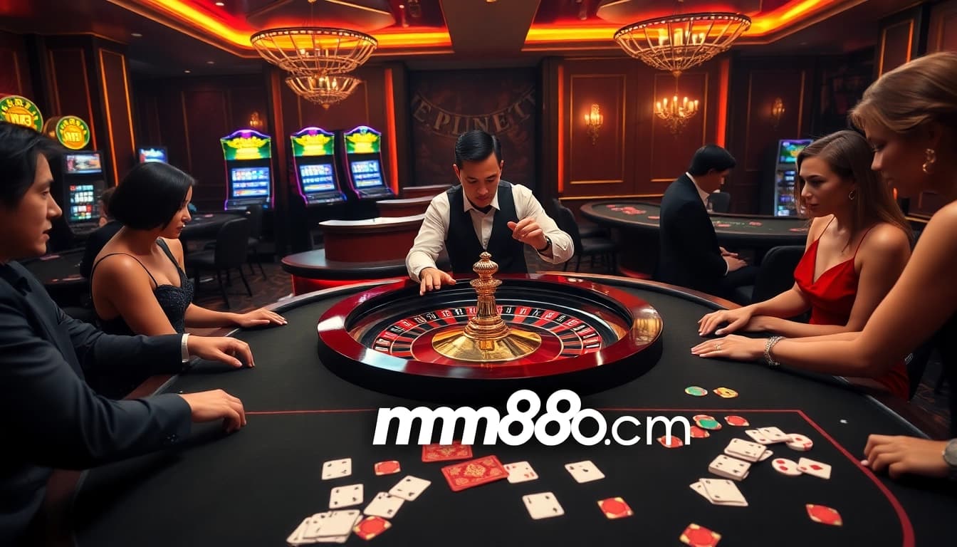 Experience the excitement of gambling at mm88 com with a luxurious casino atmosphere.