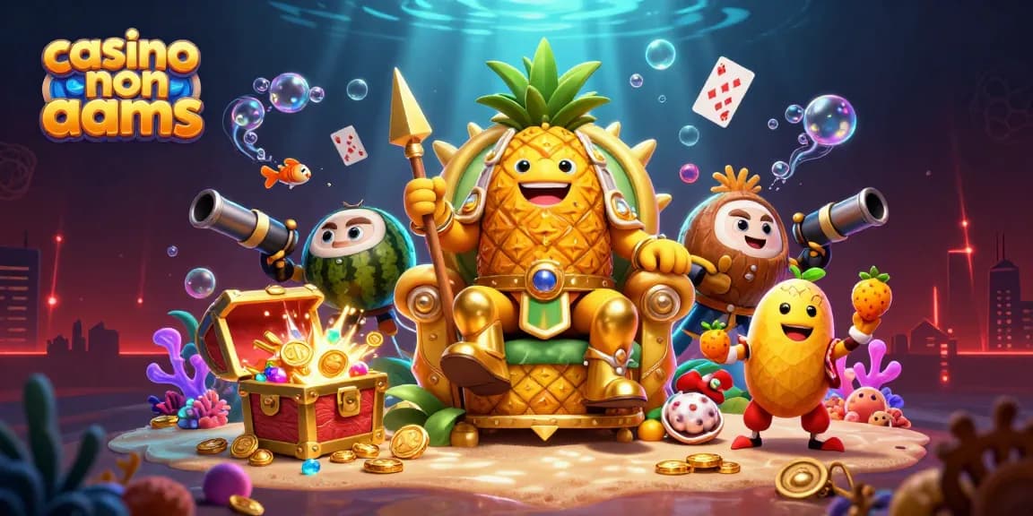 Gioca e vinci nei migliori casino non AAMS con un'illustrazione vivace e dettagliata.