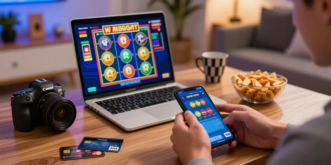 Player at home enjoying credit card gaming, exploring https://mvc.org.uk top casino options with vibrant atmosphere.