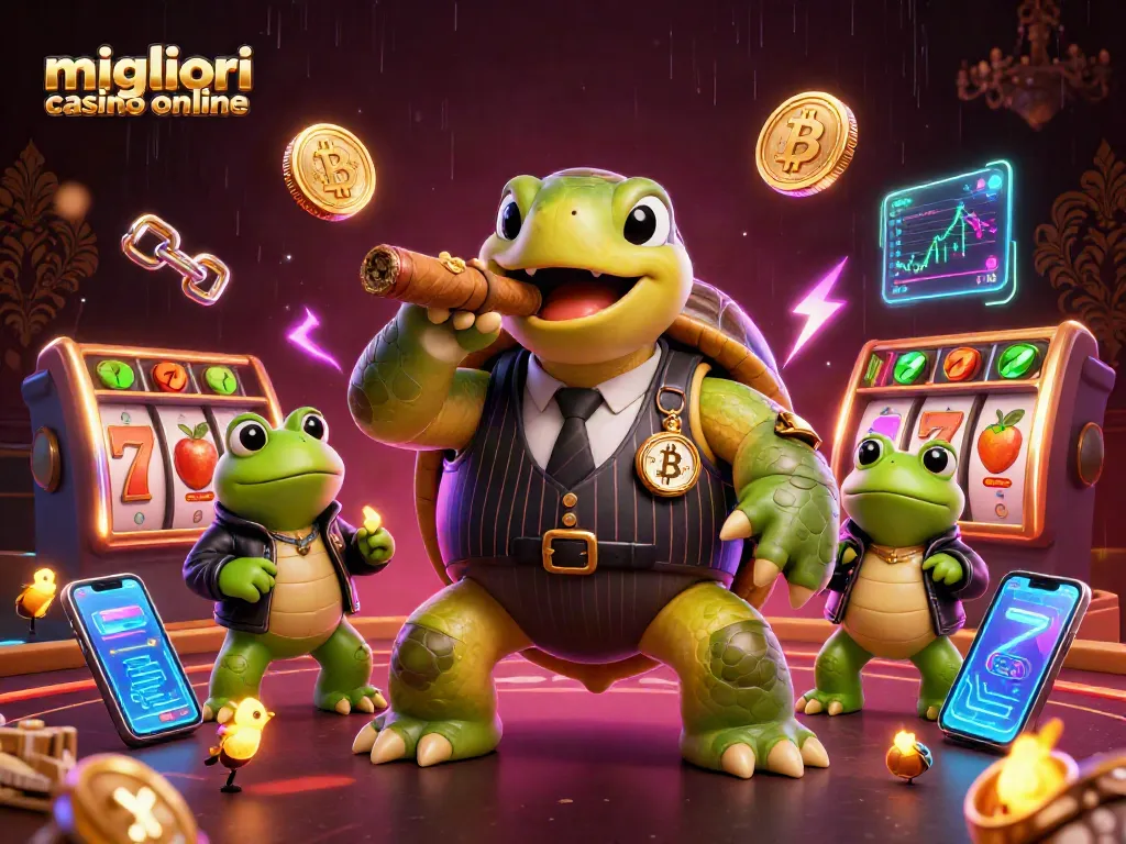 Gioca nei migliori casinò online per vincere con la tartaruga gangster e i suoi scagnozzi