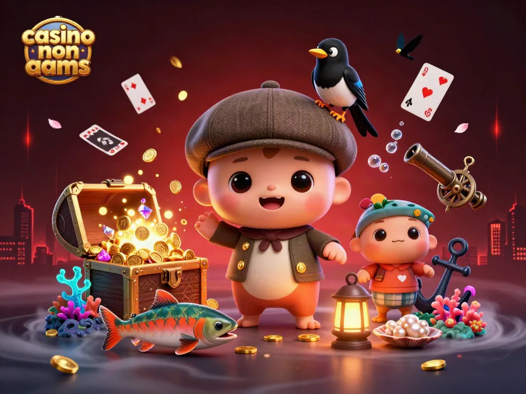 Gioca nei casinò non AAMS con una scena colorata piena di divertimento e avventura
