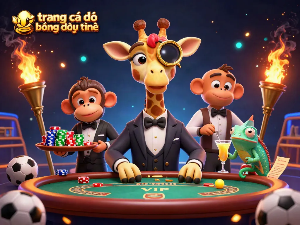 Trang cá độ bóng đá trực tuyến với hình ảnh gấu cao cổ chơi poker đầy hấp dẫn.