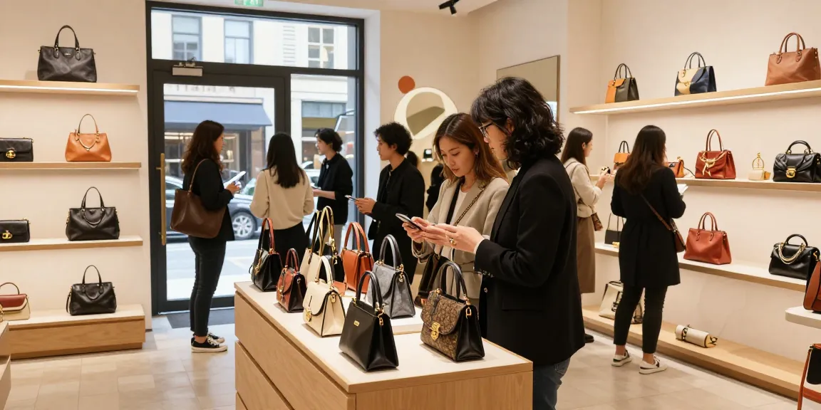 High-quality shopping experience at a 레플리카 사이트 showcasing trendy replicas and engaging customer interactions.