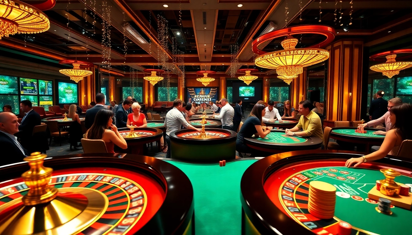 Experience the thrill of gaming at mm88.com with exciting casino visuals showcasing poker and roulette.