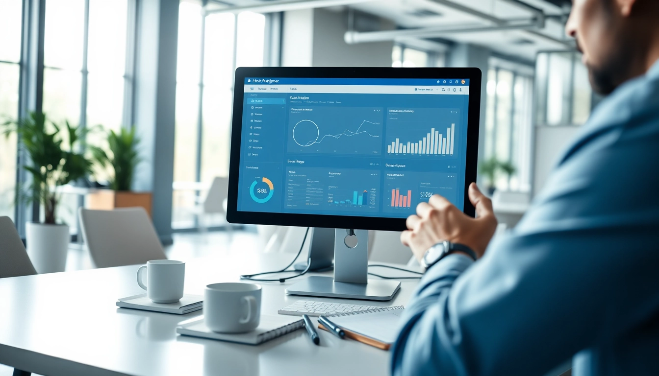 Analyze sales navigator scraper cost with a vibrant office workspace showcasing lead metrics and data analytics.