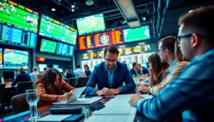 Explore the vibrant world of best sportsbooks Mexico with a sports enthusiast analyzing odds.