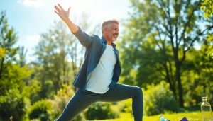 Promote a healthy lifestyle focused on healthspan through an energetic outdoor coaching session.