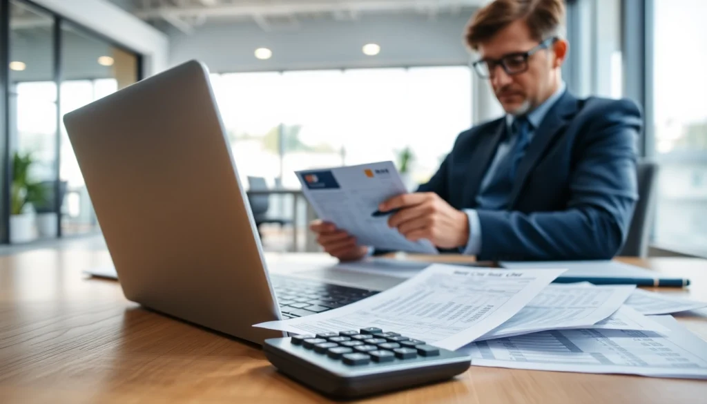 카드현금화 전략을 분석하는 재무 상담사의 모습