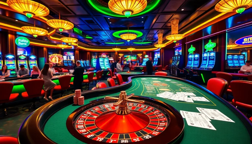 Engage with the thrill of gambling at https://xx88.day/ featuring luxury casino tables and vibrant slot machines.