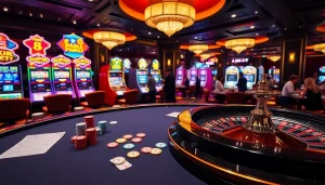 Engage in thrilling gameplay at S8.COM with exciting casino tables and vibrant slot machines.
