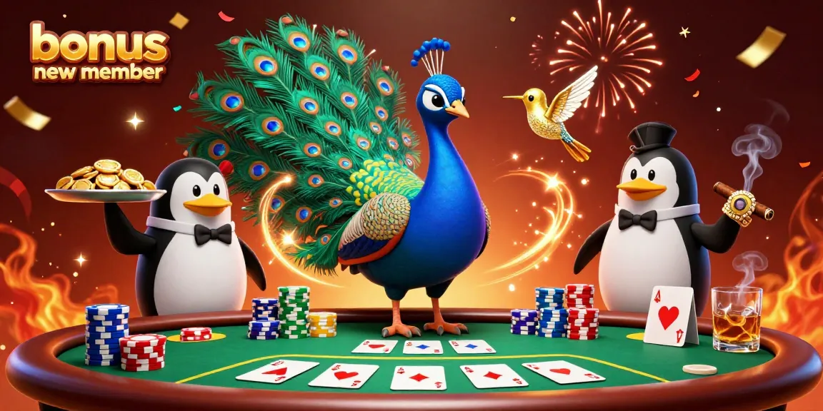 Experience big wins with the bonus new member deals at vibrant poker game scenes.